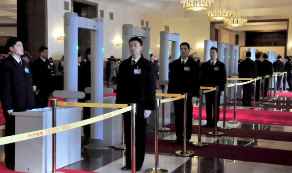 人民大會堂PDM2型號進口安檢門圖