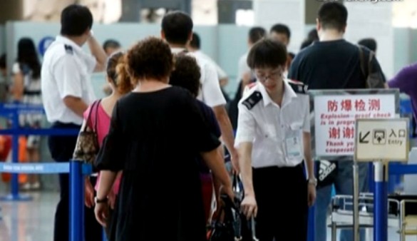 上海機場爆炸物探測圖